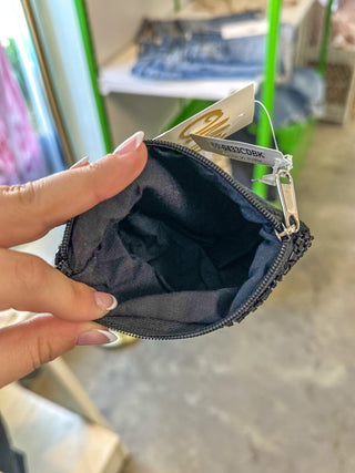 Saints Game Day Beaded Pouch - Everyday EDEN Boutique & Gifts