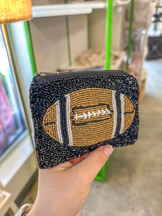 Saints Game Day Beaded Pouch - Everyday EDEN Boutique & Gifts