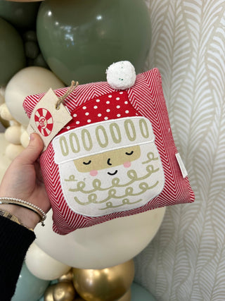 Santa Face Icon Pillow - Everyday EDEN Boutique & Gifts