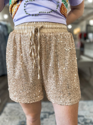 Seriously Stunning in Sequins Shorts - Everyday EDEN Boutique & Gifts