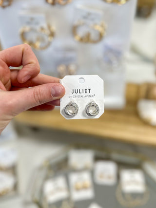 Silver Polished Knot Stud Earring - Everyday EDEN Boutique & Gifts