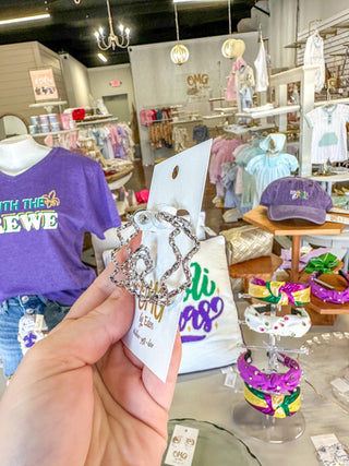 Silver Textured CrissCross Small Hoops - Everyday EDEN Boutique & Gifts