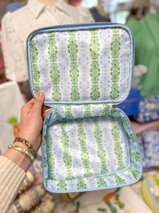 Sky Make Me Blush Large Makeup Bag - Everyday EDEN Boutique & Gifts