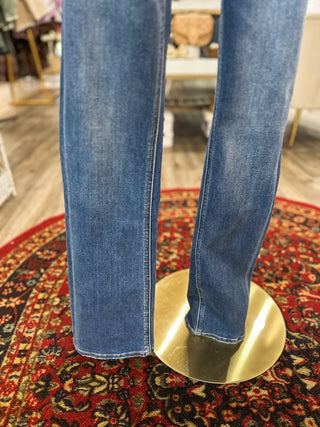 Skylar Medium Wash High Rise Stretch Slim Boot Cut Jeans - Everyday EDEN Boutique & Gifts