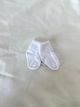 Solid White Socks - Magnolia Baby - Everyday EDEN Boutique & Gifts