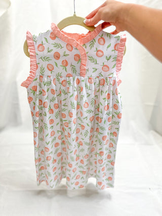 Summer Peaches Night Dress - Magnolia Baby - Everyday EDEN Boutique & Gifts