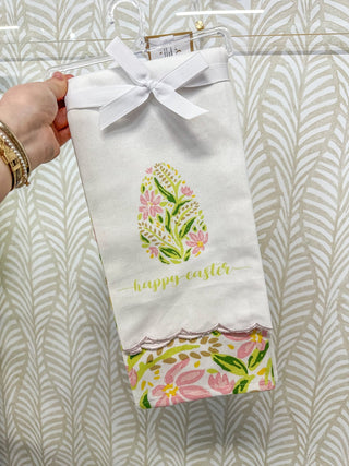 Sweet Pea Hand Towels Set of 2 - Everyday EDEN Boutique & Gifts
