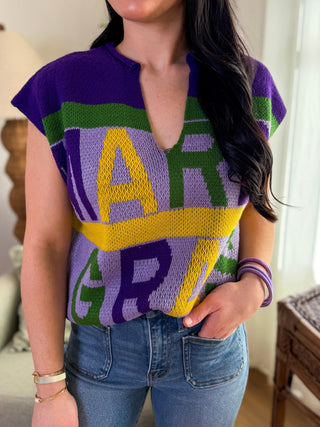 The Bourbon Street Stripe Sweater - Everyday EDEN Boutique & Gifts