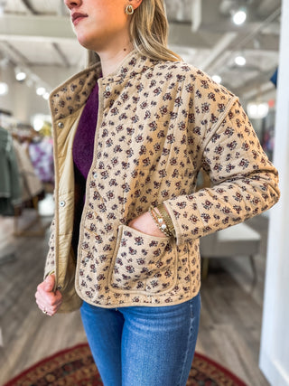 The Charming Cottage Quilted Jacket - Everyday EDEN Boutique & Gifts
