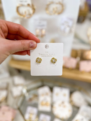 The Jolly Stud Gold Earrings - Everyday EDEN Boutique & Gifts