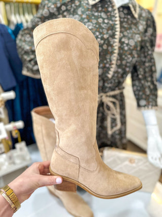 The Juliette Classic Beige Tall Boot - Everyday EDEN Boutique & Gifts
