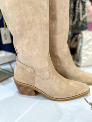 The Juliette Classic Beige Tall Boot - Everyday EDEN Boutique & Gifts