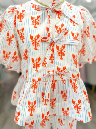 The Pinch Perfect Crawfish Shorts Set - Everyday EDEN Boutique & Gifts