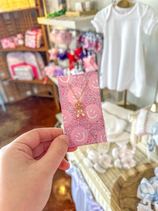 Tiny Ballerina Slippers Dangle Necklace - Everyday EDEN Boutique & Gifts