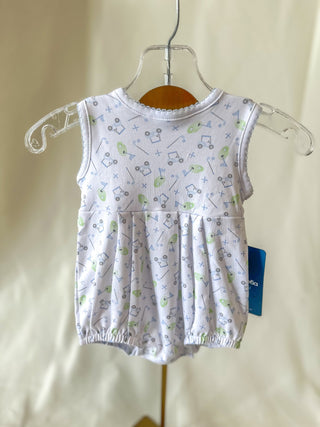 Tiny Tee Time Print Bubble Light Blue - Magnolia Baby - Everyday EDEN Boutique & Gifts