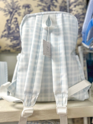 TRVL Pimlico Blue Plaid Backpacker - Everyday EDEN Boutique & Gifts