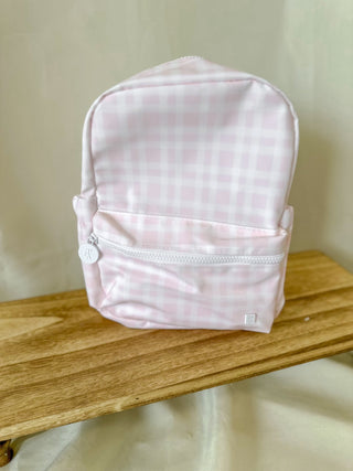 TRVL Pimlico Plaid Pink Mini Backer - Everyday EDEN Boutique & Gifts