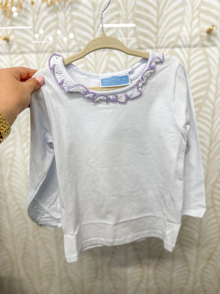 Vera Ruffle Top - Lavender - Everyday EDEN Boutique & Gifts