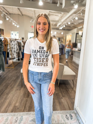 We Wear Tiger Stripes T-Shirt - Everyday EDEN Boutique & Gifts