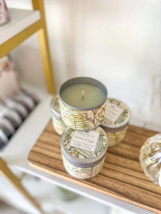 Willow & Sage Tin Candle - Greenleaf - Everyday EDEN Boutique & Gifts