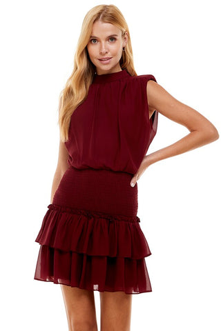 Burgundy The Perfect Occasion Dress