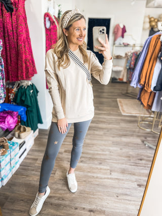 Copper Star Print Leggings - Everyday EDEN Boutique & Gifts