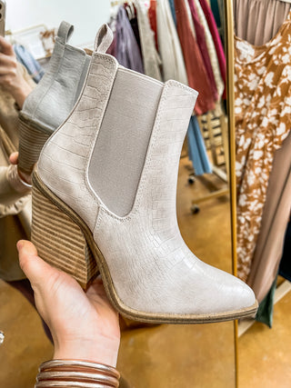 Grey Perfection Bootie